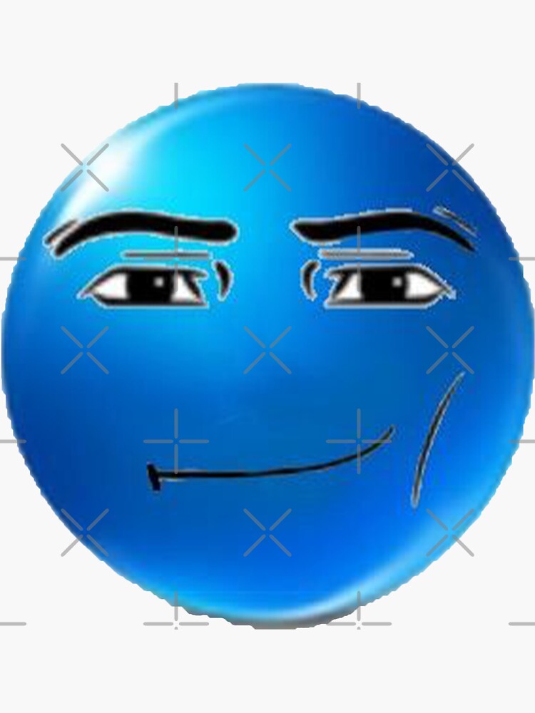 Blue Emoji - Roblox