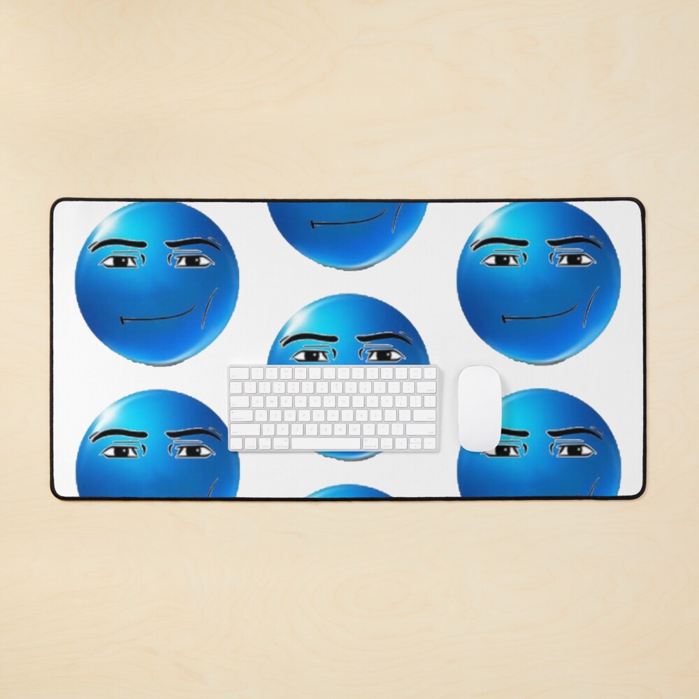 blue roblox emoji Sticker for Sale by goon-street