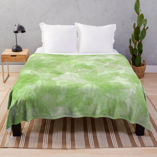 Item preview, Light green leaf pattern designed and sold by Chirayu1111.