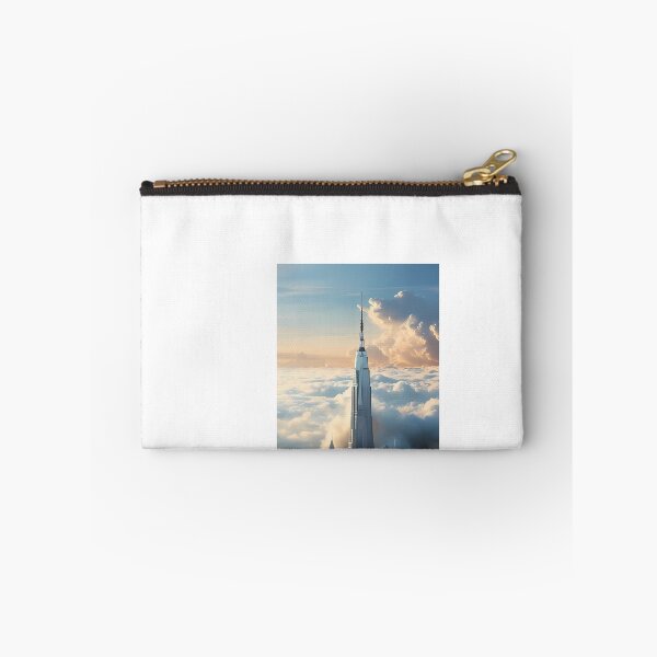 Item preview, a very tall building surrounded by clouds in the sky designed and sold by Dark Fantasy Store.