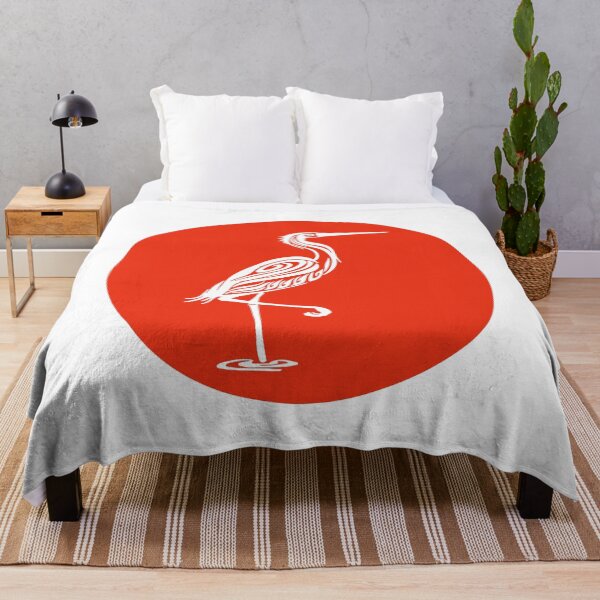 Item preview, White Stork and Red Sun designed and sold by Jeallan Designs.