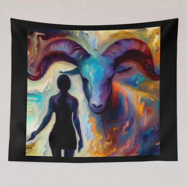 Item preview, Spirit Animal Ram 1 designed and sold by CrankyOldDude.