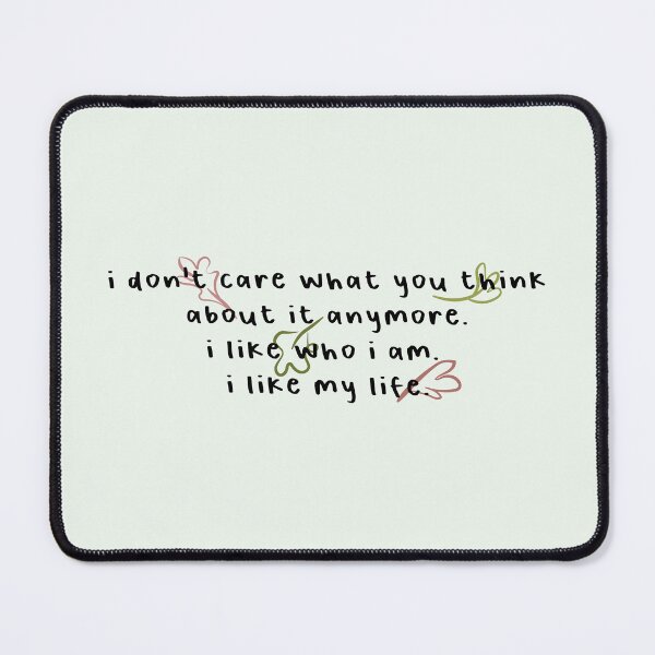 Item preview, i don't care what you think about it anymore. i like who i am. i like my life.  | heartstopper, nick charlie designed and sold by Pinu92.