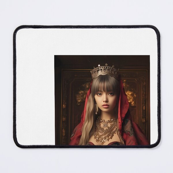 Item preview, a woman in a red dress with a crown on her head designed and sold by Dark Fantasy Store.