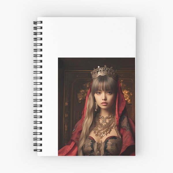 Item preview, a woman in a red dress with a crown on her head designed and sold by Dark Fantasy Store.
