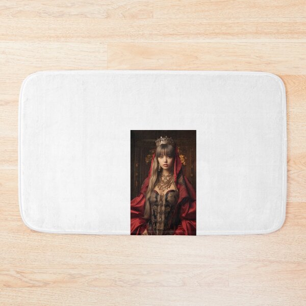 Item preview, a woman in a red dress with a crown on her head designed and sold by Dark Fantasy Store.