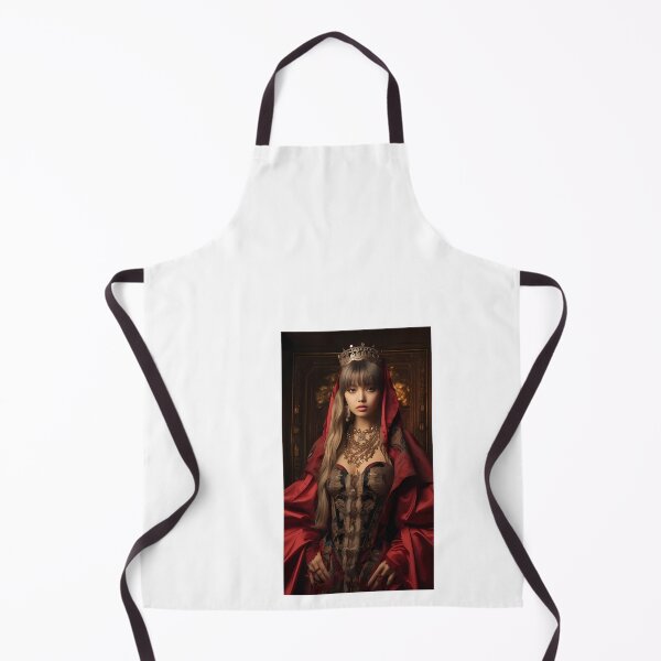 Item preview, a woman in a red dress with a crown on her head designed and sold by Dark Fantasy Store.