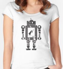 Robot Women's Fitted Scoop T-Shirt