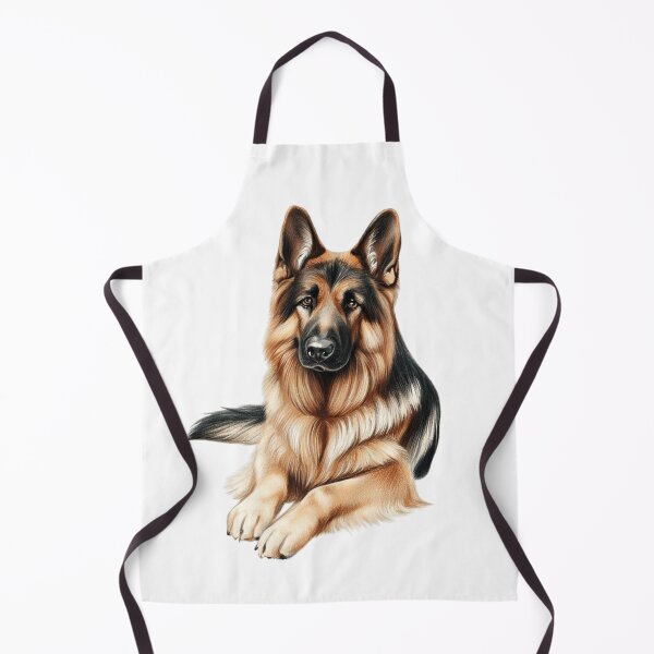Item preview, German shepherd lying dog designed and sold by gringourmand.