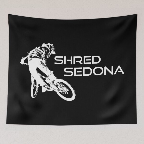 Item preview, Shred Sedona Arizona Mountain Biking designed and sold by Esskay Designs.