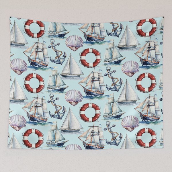 Item preview, Open Sea Sailing Pattern designed and sold by KeeganCreations.