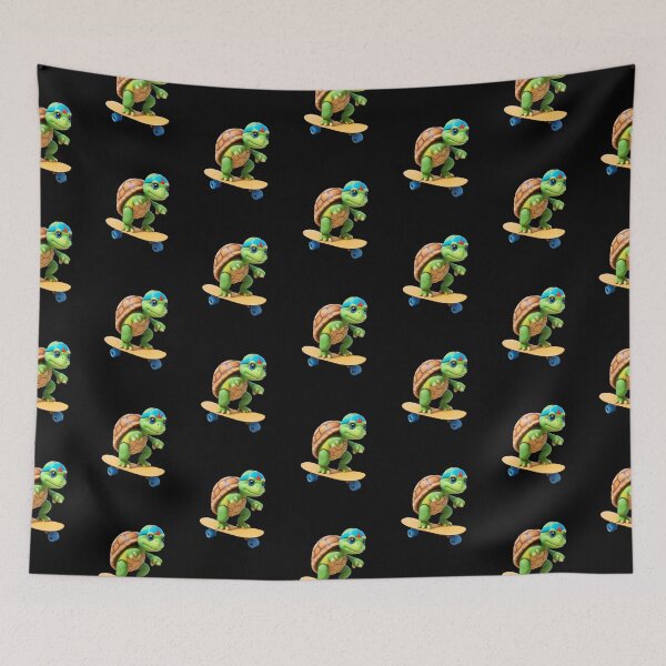 Item preview, A tortoise turtle skateboarding skateboard grind ollie leap skate designed and sold by w1ckerman.