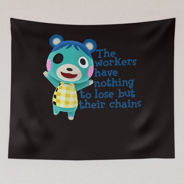 Item preview, Bluebear Rallies the Workers designed and sold by PerryJasko.