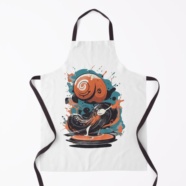 Item preview, Exploding Snail House in Splatter Ink designed and sold by dantixebiana.
