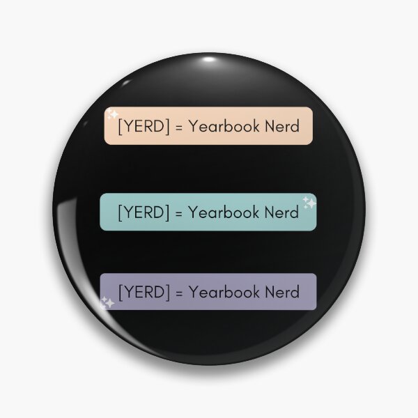 Item preview, YERD = Yearbook Nerd Pack designed and sold by festivalzone.