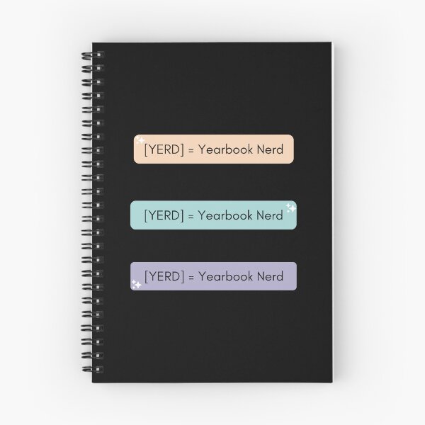 Item preview, YERD = Yearbook Nerd Pack designed and sold by festivalzone.