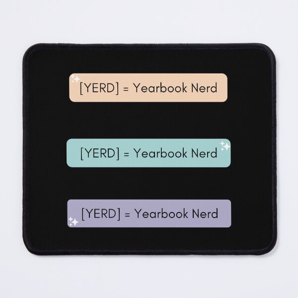 Item preview, YERD = Yearbook Nerd Pack designed and sold by festivalzone.