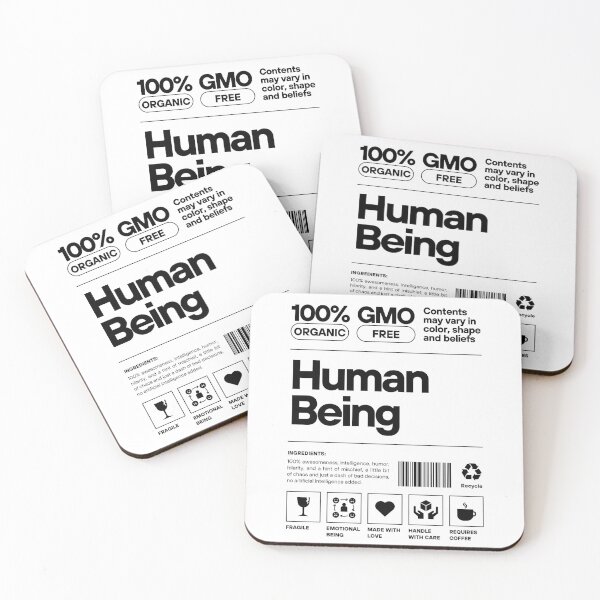 Item preview, 100% human being T-Shirt designed and sold by Beyond The Veil.