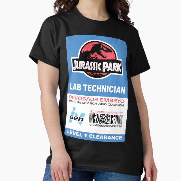 Item preview, Jurrassix Park LabTechnician Card designed and sold by ProDesignsOne.