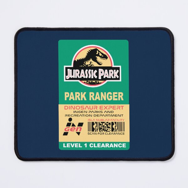 Item preview, Jurrassix Park ParkRanger Card designed and sold by ProDesignsOne.