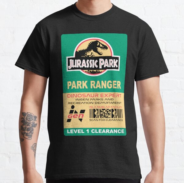 Item preview, Jurrassix Park ParkRanger Card designed and sold by ProDesignsOne.