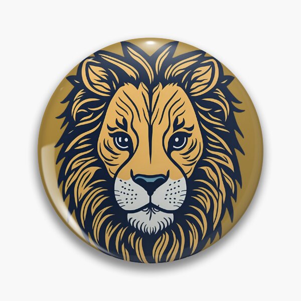Item preview, Kawaii lion face designed and sold by Dr-Kane.