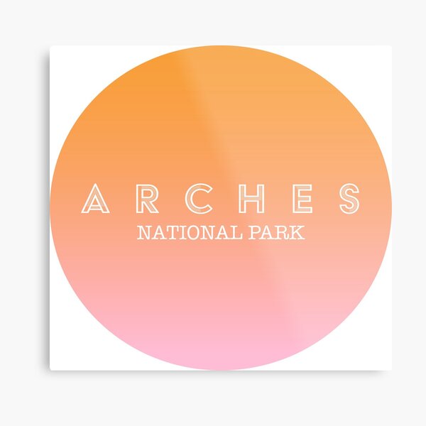 Arches Metal Print