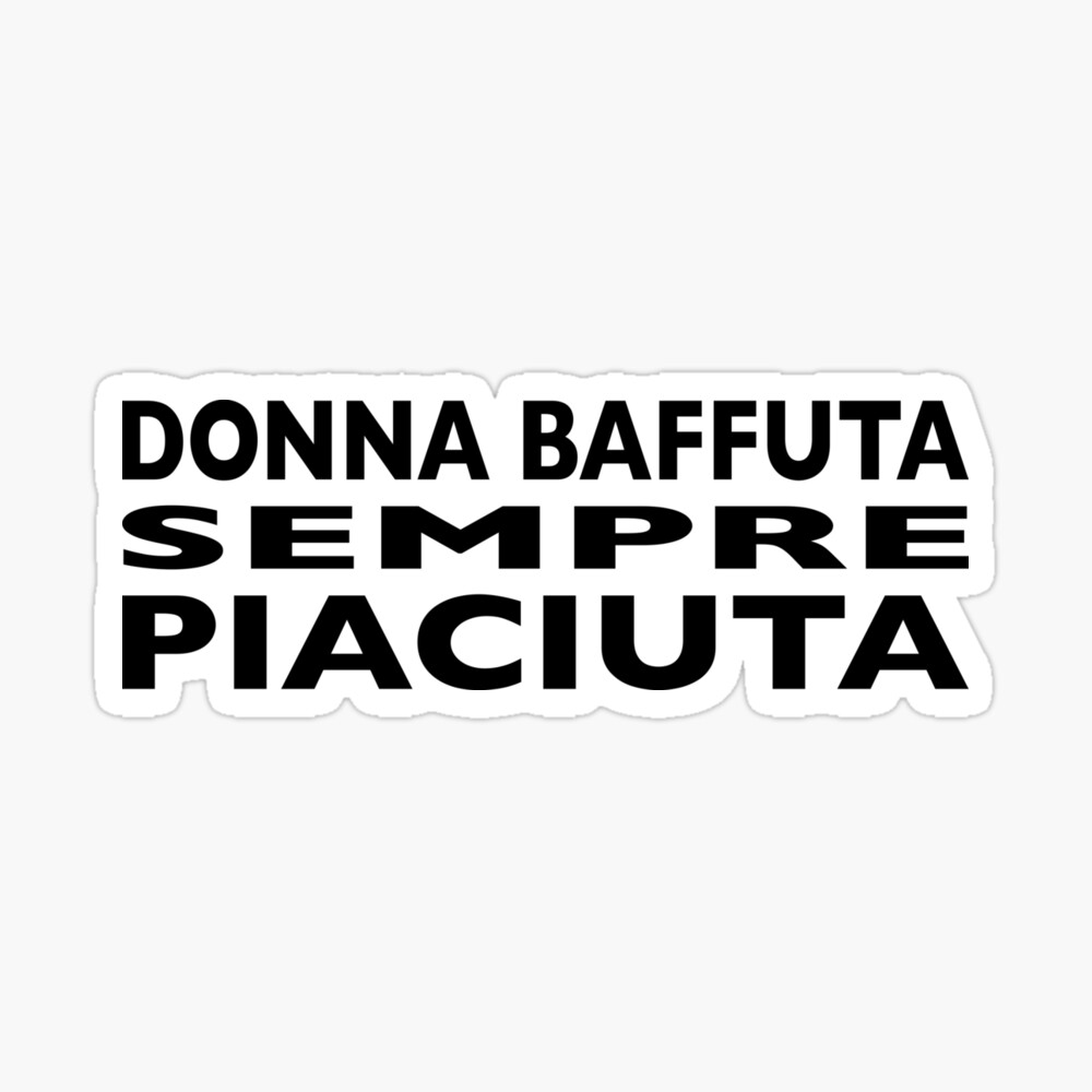 Donna Baffuta Sempre Piaciuta