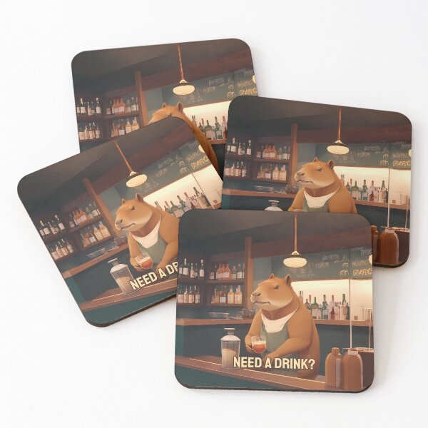 Item preview, Need a drink? Meet the cappytender. designed and sold by twisted-dot.