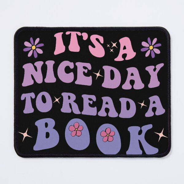 Artikelvorschau, Es ist ein guter Tag, um ein Buch zu lesen, in dem Groovy Library Reading sagt entworfen und verkauft von runouts.
