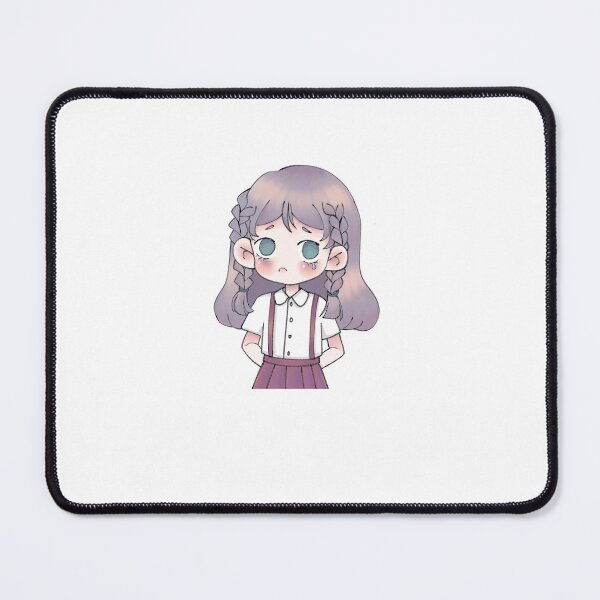 Item preview, Cute girl with long hair designed and sold by jc-handy46.