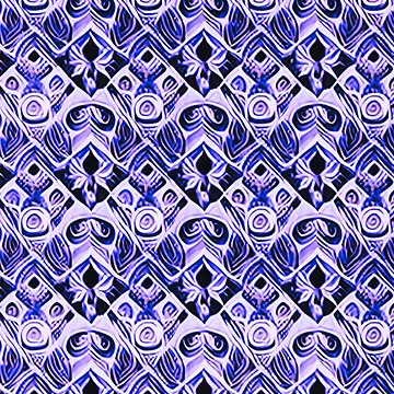 Artwork thumbnail, Purple Abstract Design by Rell1970