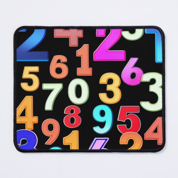 Item preview, Rainbow Calculus Numbers Pattern. designed and sold by Giulivo Store Graphic.