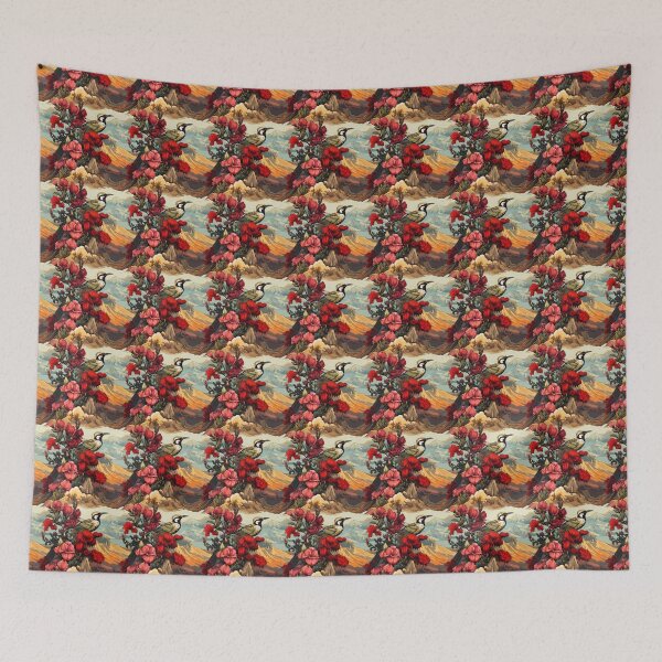 Item preview, Bird with Mountain View, Bird, Animal, Bird with Landscape designed and sold by puppynpaw.