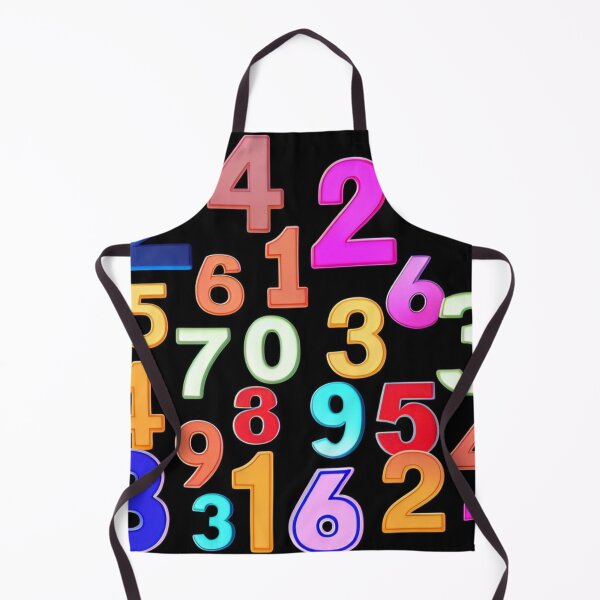 Item preview, Rainbow Calculus Numbers Pattern. designed and sold by Giulivo Store Graphic.
