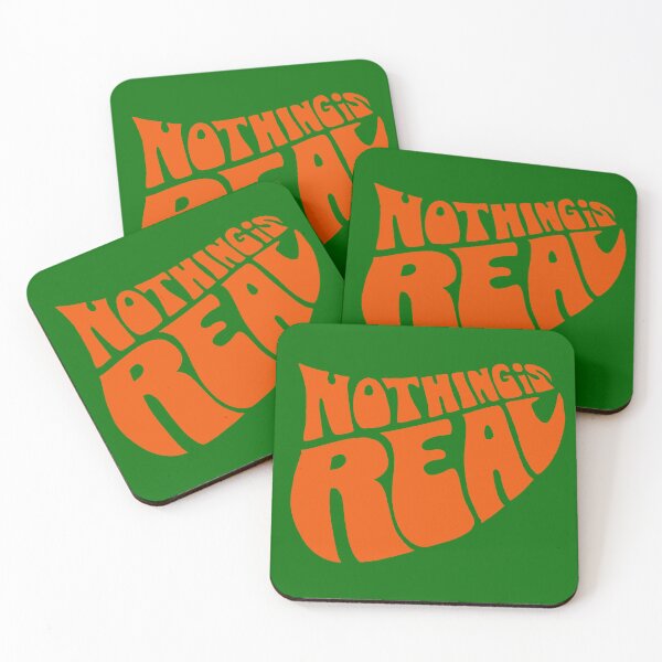 Item preview, Nothing is Real (Beatles Rubber Soul Strawberry Fields mash up) designed and sold by ShoeboxDesigns.