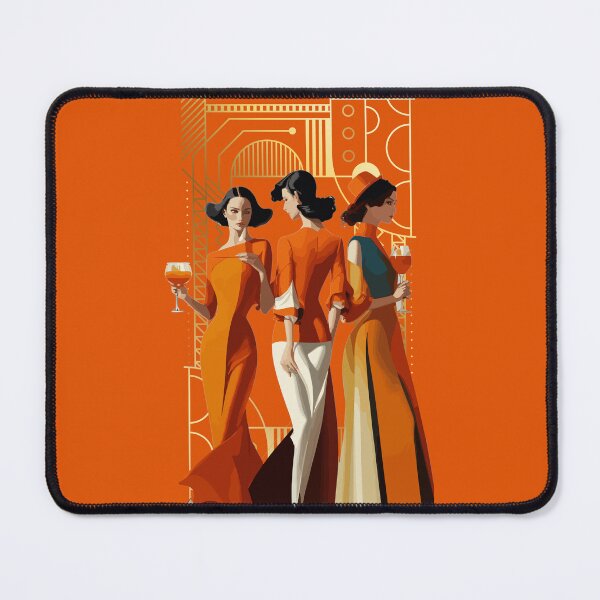 Item preview, Three art deco women designed and sold by CatCoconut-Art.
