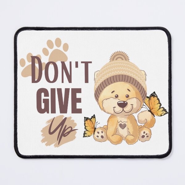 Item preview, Don't give up | Cute Lion | Affirmations and motivations designed and sold by Twinmommy Store.
