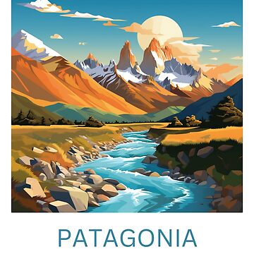 Patagonia, South America Sticker for Sale by Andrei Popescu