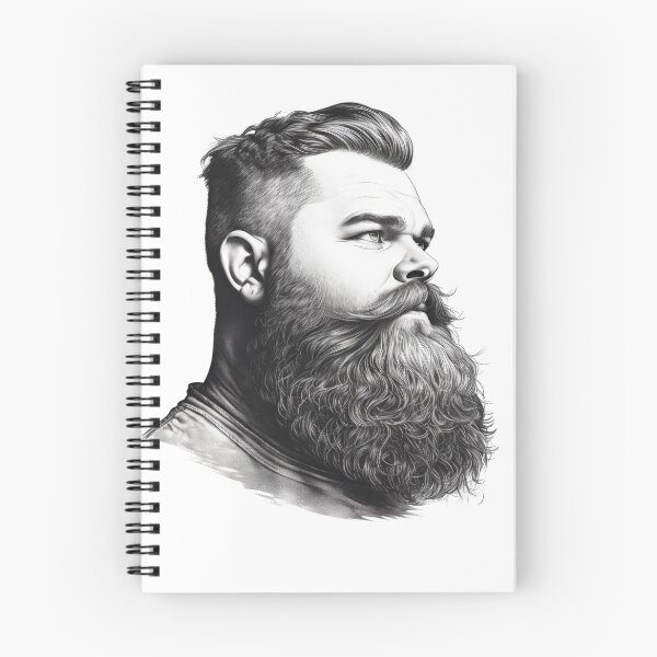 Item preview, Bearded Man N°2 designed and sold by ai4bears.