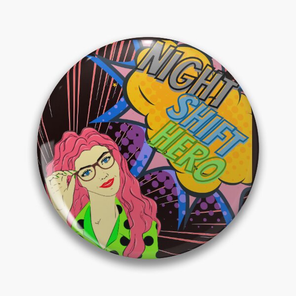 Item preview, Night shift hero - funny designed and sold by GlunmanStore.
