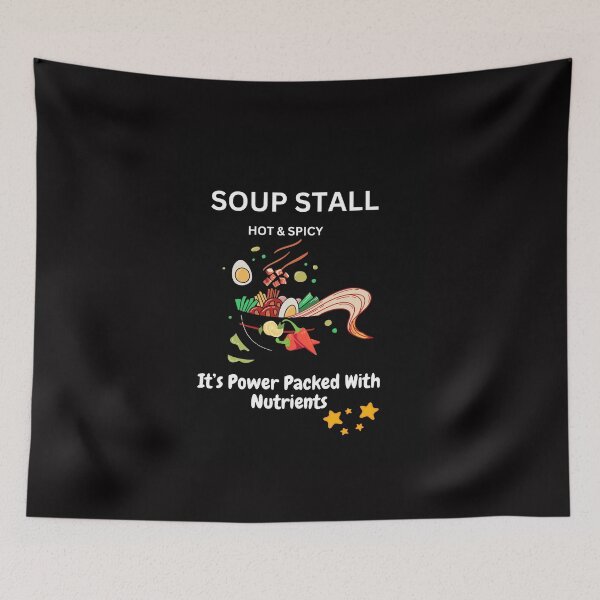 Item preview, Soup stall designed and sold by SKYSHOP007.