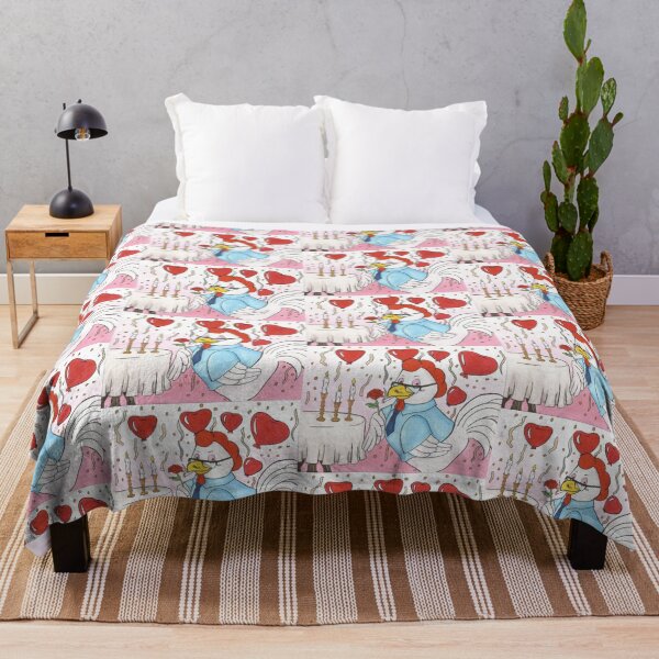 Item preview, Romantic rooster with rose designed and sold by Anmioma.