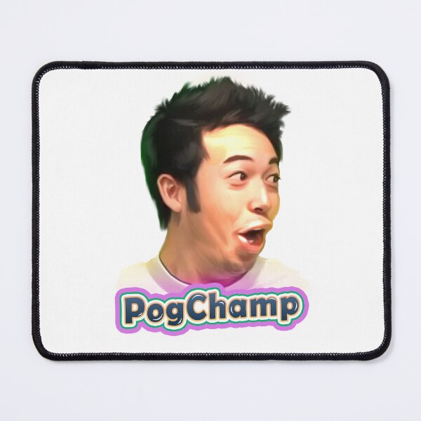 Item preview, PogChamp Twitch emote redesigned HD with lettering art designed and sold by therustyart.