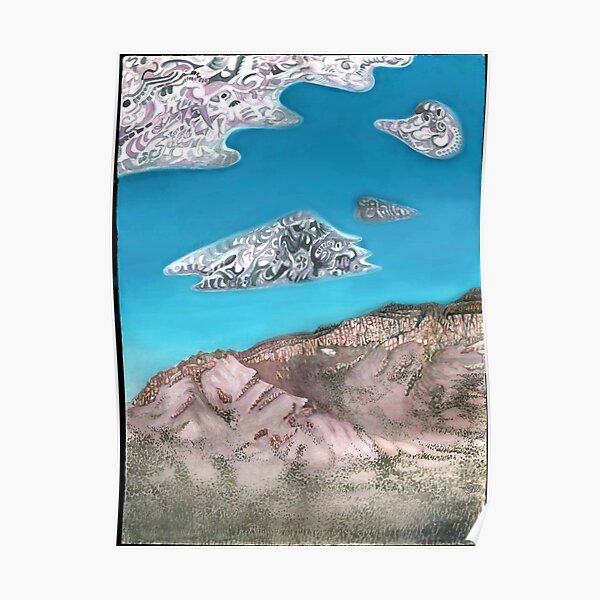 Watermellon Mountain Poster
