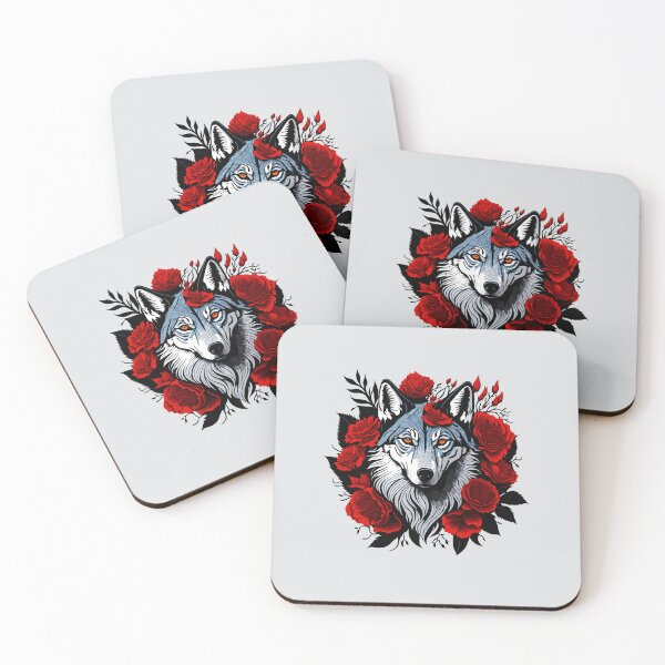 Item preview, Floral Wolf Vintage designed and sold by YrtemmyS.