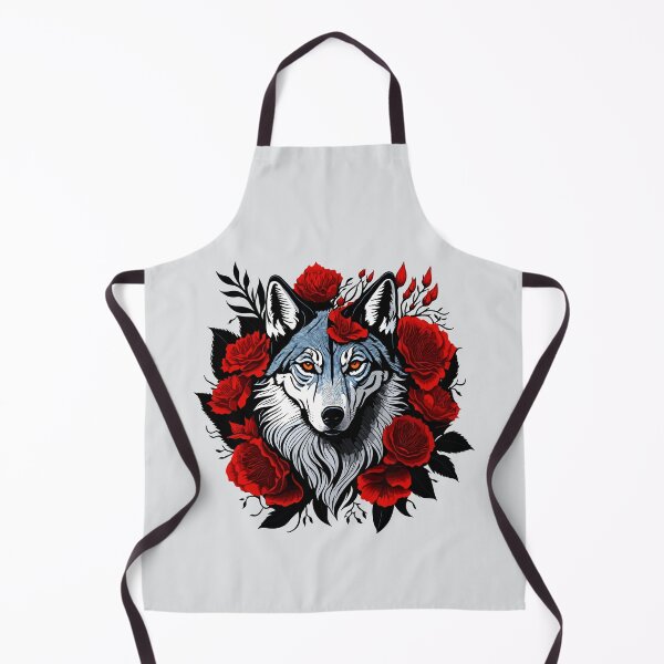 Item preview, Floral Wolf Vintage designed and sold by YrtemmyS.