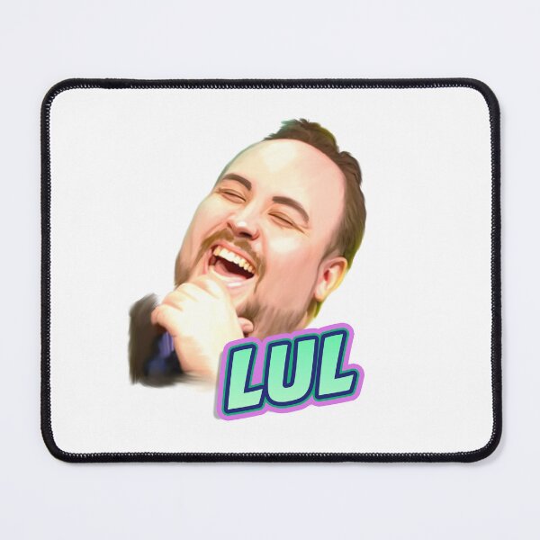 Item preview, twitch emote LUL HD redesigned TotalBiscuit - Cynical Brit designed and sold by therustyart.