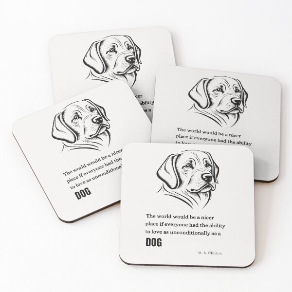 Item preview, DOG LOVE QUOTE designed and sold by eGiftsTreasure.