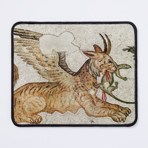 Item preview, Roman Lion-Griffin Mosaic right designed and sold by Weston  Westmoreland.